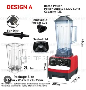 2 in 1 Silver Crest Blade/Juice Blender