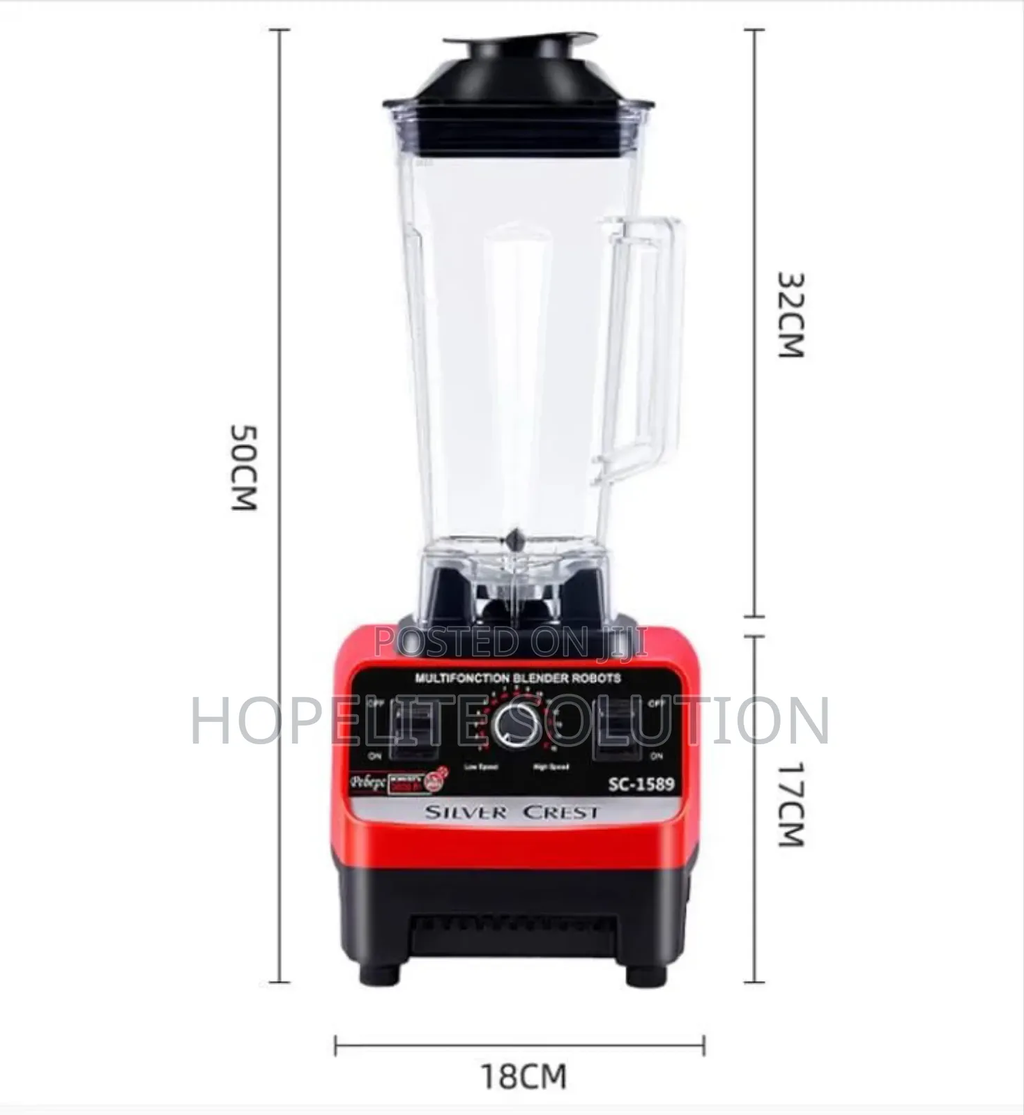 2 in 1 Silver Crest Blade/Juice Blender
