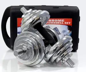 Adjustable 20kgs Chrome Dumbbell With Case