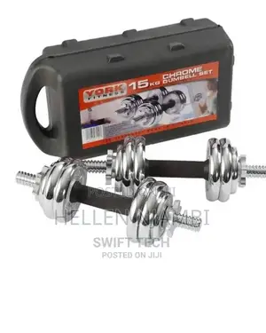 Chrome 15kgs Dumbbell (Case Package)