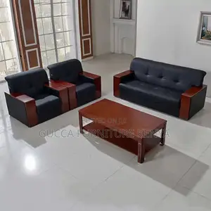 Sofas:5-Seat Sofa Set Design for Front Executive Office Room