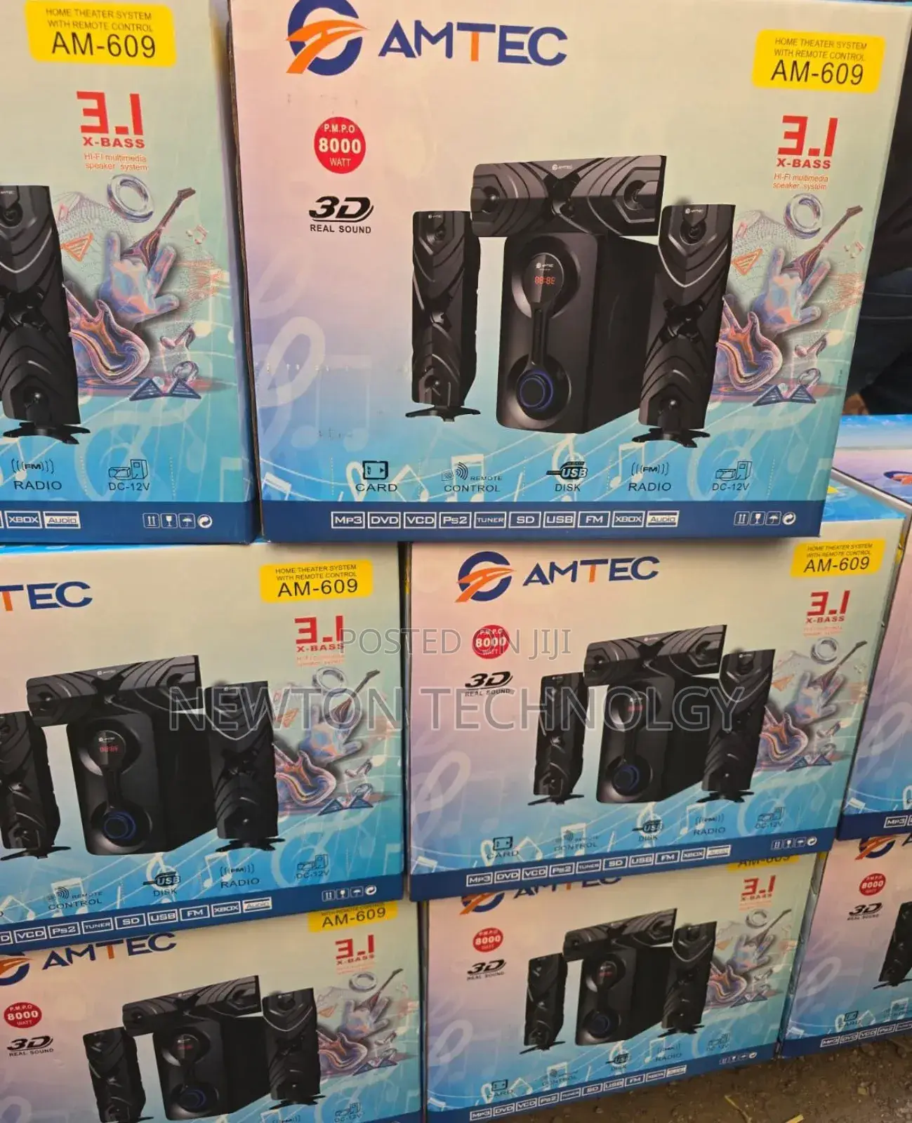 Amtec 3.1ch Bluetooth Sub-Woofer System