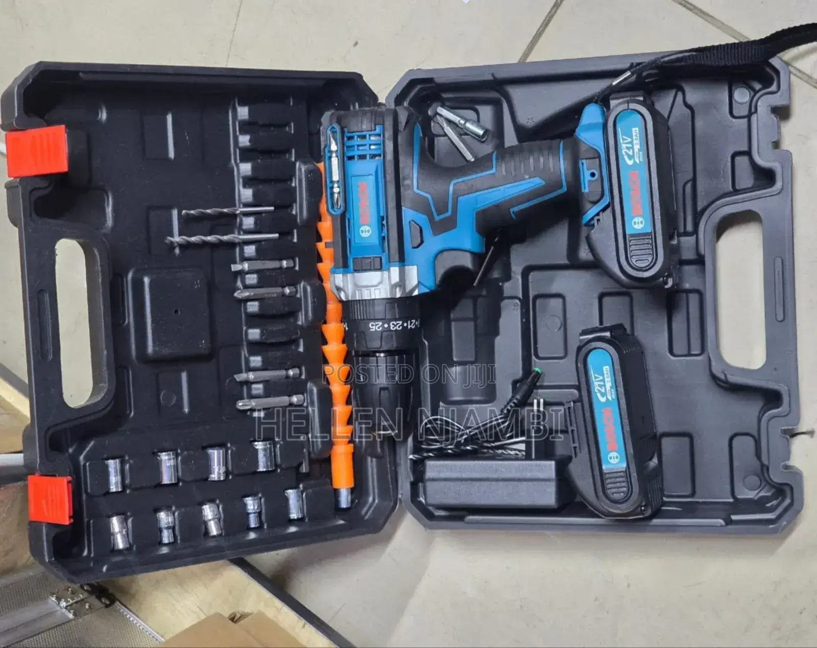 Bosch 21v Cordless Drill Set