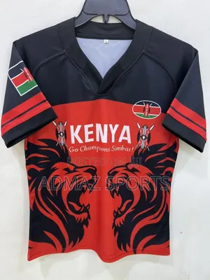 Simba's Red Rugby Kit