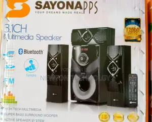Sayona 3.1 Channel Subwoofer SHT 1217bt, 12000w