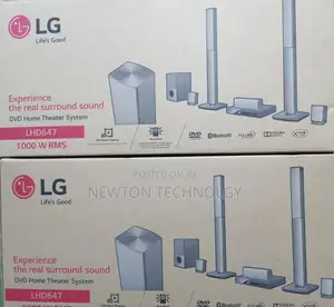 *Lg Lhd647 1000w Home Theatre System.