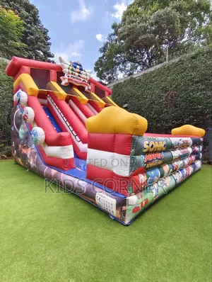 Sonic Mania Bouncing Castle