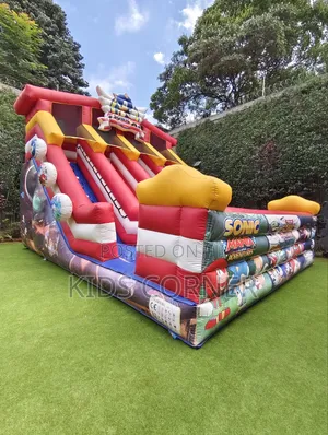 Sonic Mania Bouncing Castle