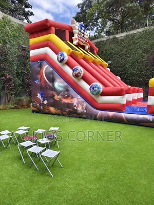 Sonic Mania Bouncing Castle