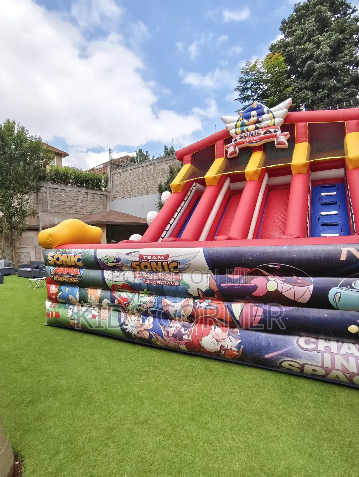 Sonic Mania Bouncing Castle