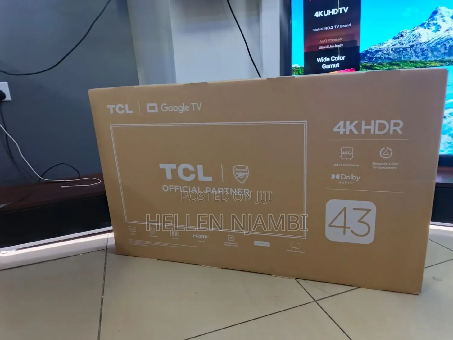TCL 43inch Frameless Smart Google Tv