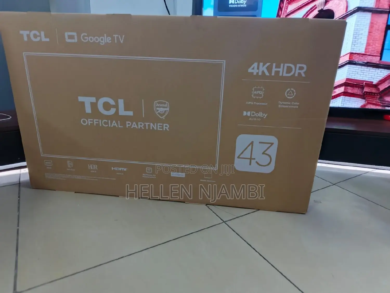 TCL 43inch Frameless Smart Google Tv
