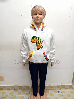 Kids Ankara Hoodies