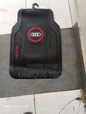 Branded Audi Floor Mats – High Grip Rubber, Classy Look