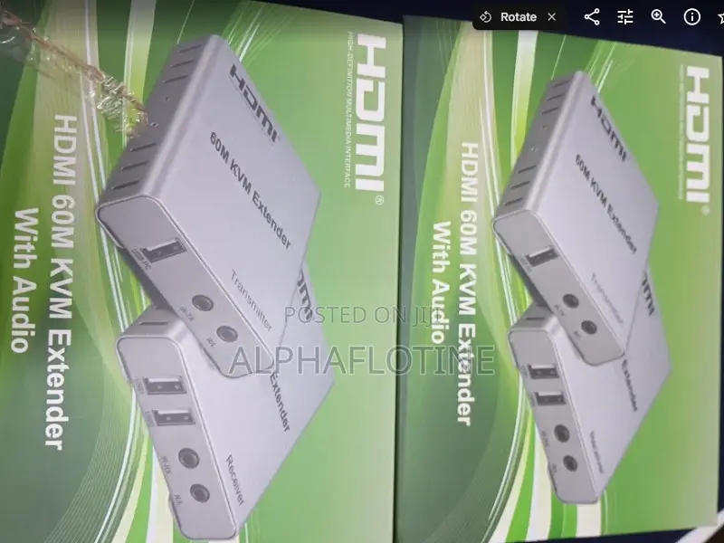 60m Usb KVM Hdmi Extender With 1080p R/L Audio