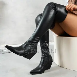 Quality Comfy Short Chunky* *Thighboots