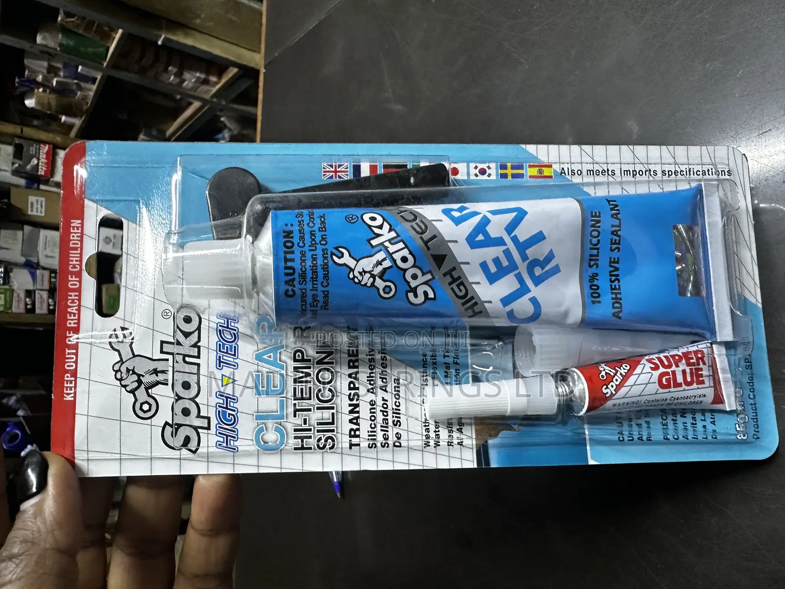 Super Epoxy Steel Filled Silicone Glue (For Bonding)