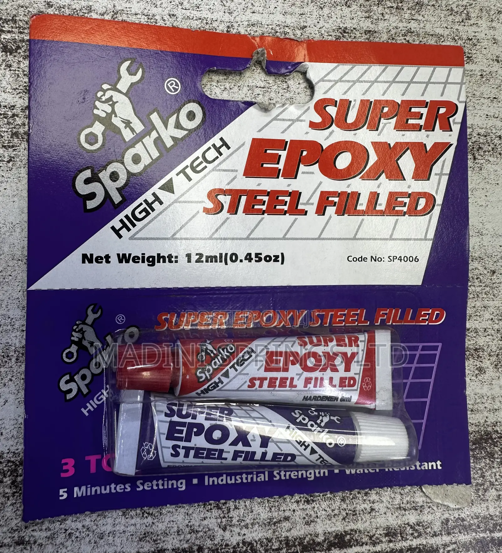 Super Epoxy Steel Filled Silicone Glue (For Bonding)