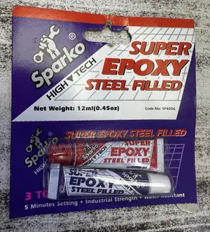 Super Epoxy Steel Filled Silicone Glue (For Bonding)