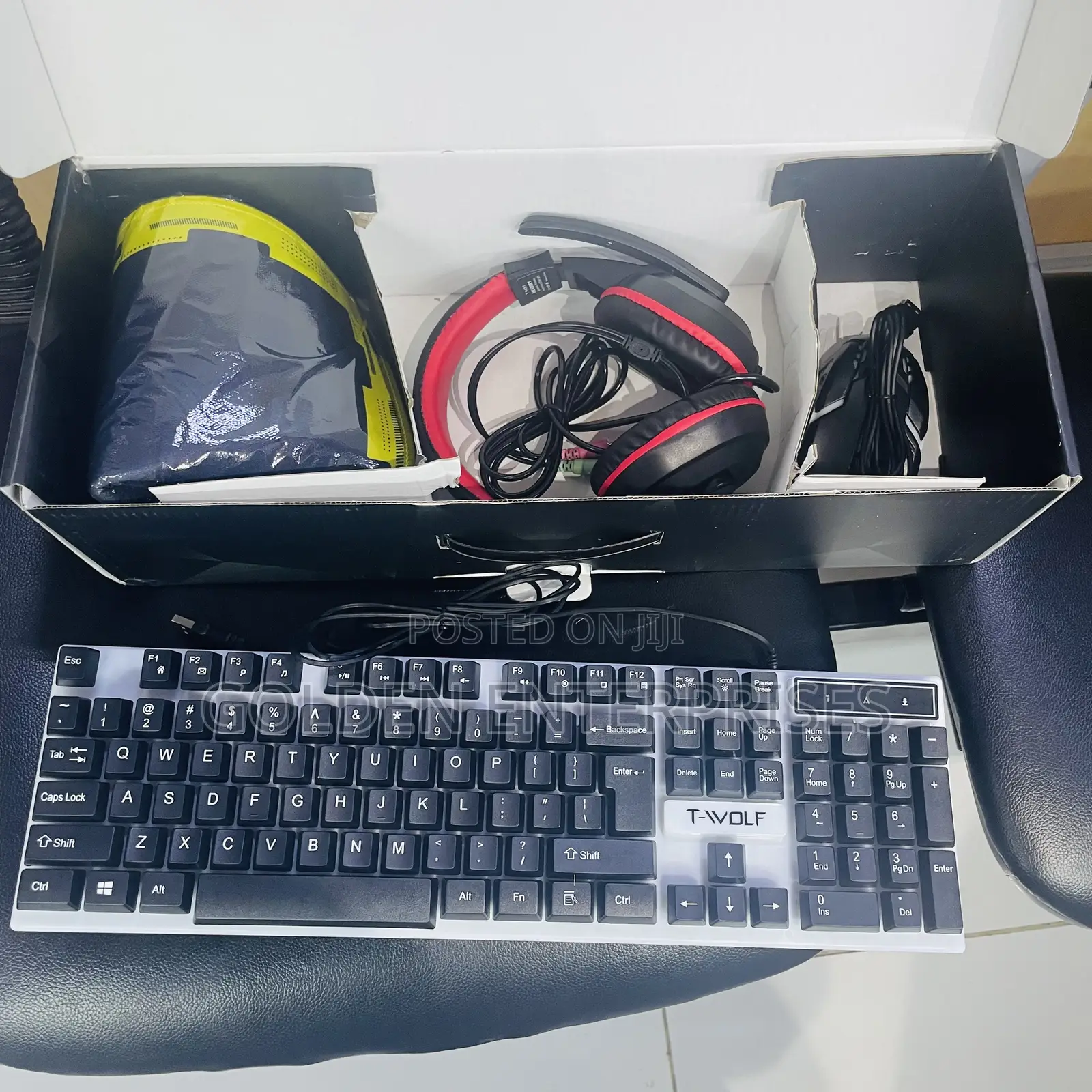 Twolf Keyboard Gaming Set 4 in 1 With RGB