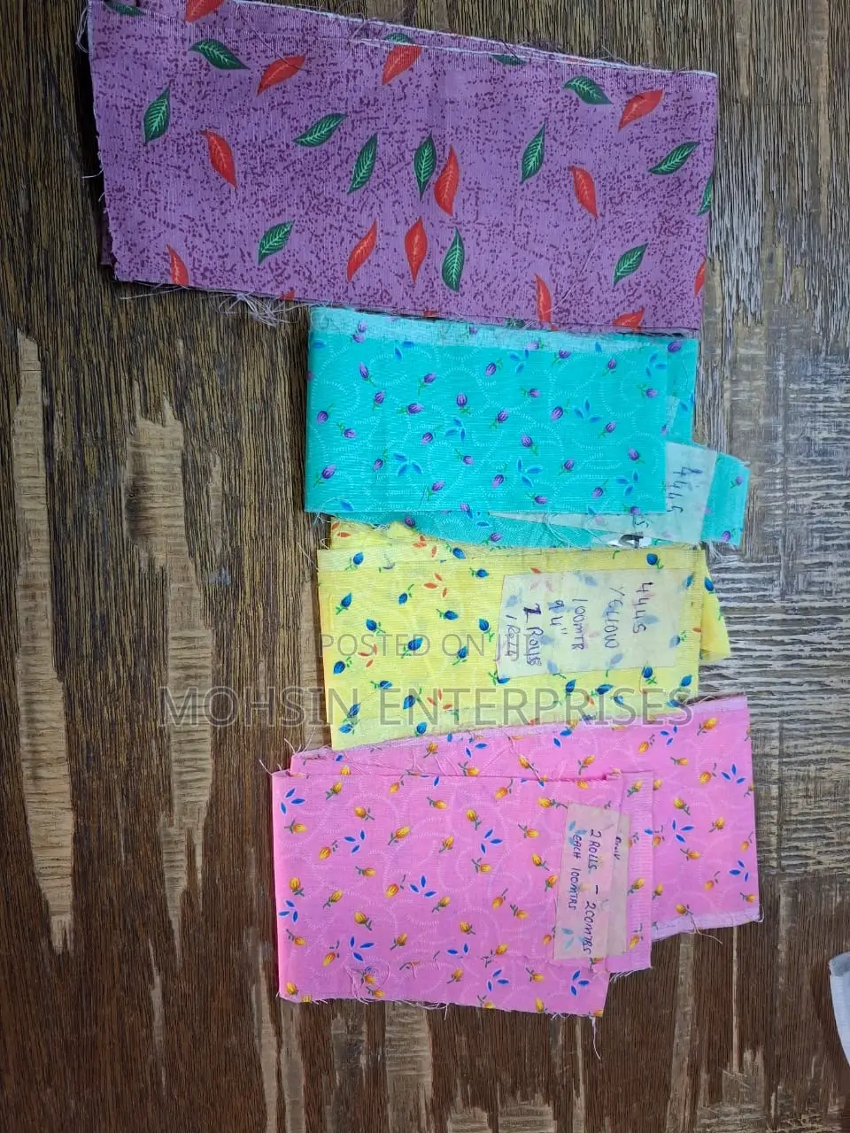 Cotton Bedsheet 94 Inch Height. Selling Meter From Roll