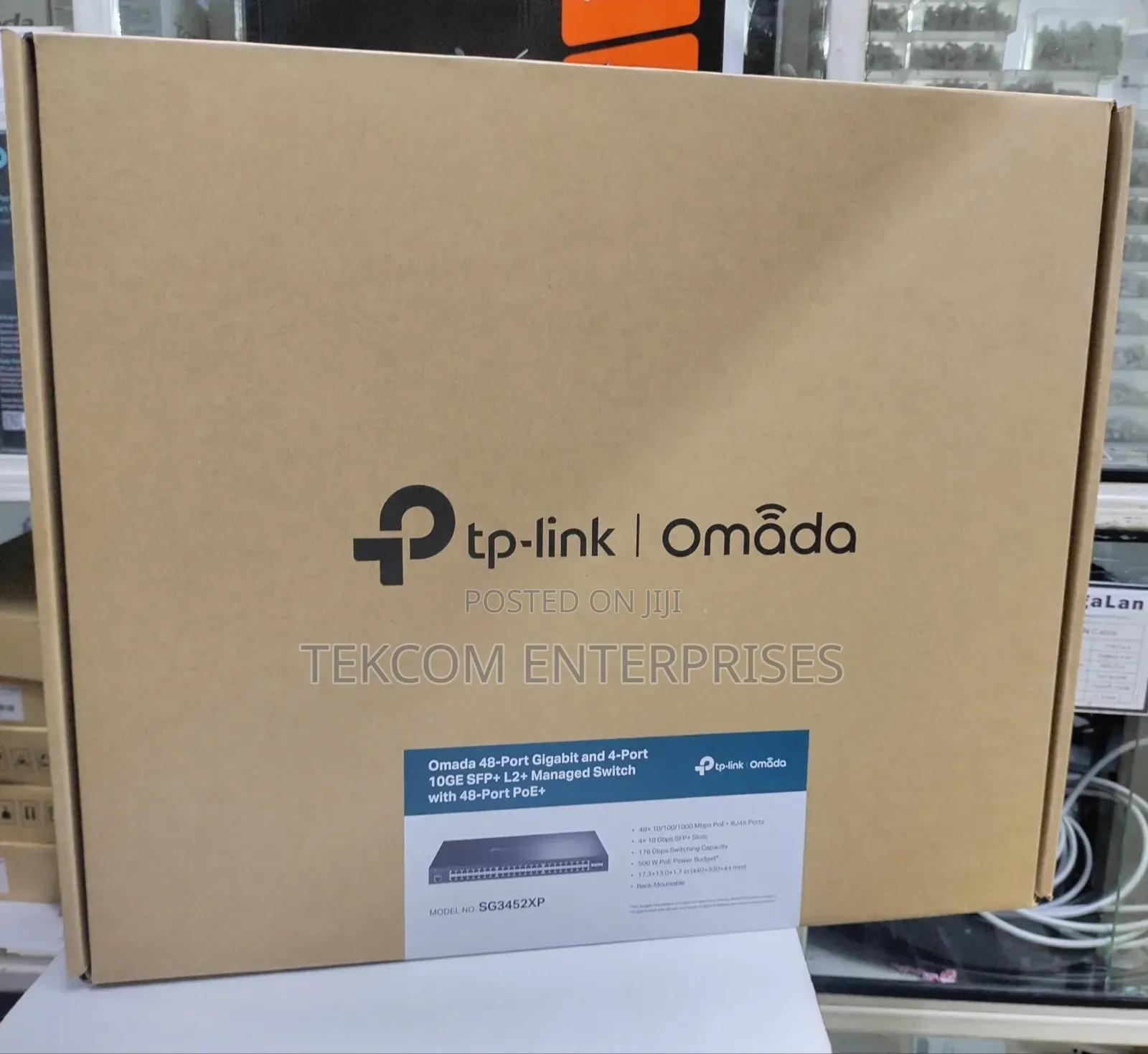 TP-Link 48port Gigabit Smart Managed Switch Tl-Sg3452xp