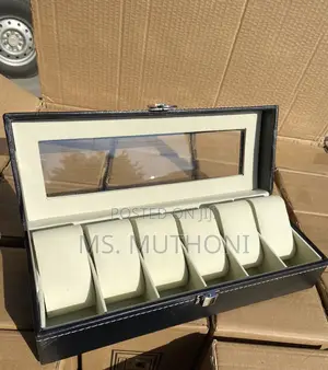 Elegant 6 Slots Watch Organizer/Storage Box*