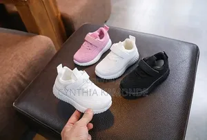 Kids' Comfy Shoes Shades: White, Black, Pink