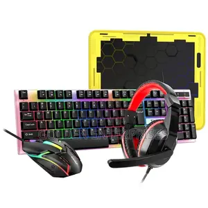Twolf 4in1 Gaming Keyboard, Mouse, Headset and Mousepad Set