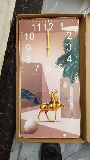 Crystal Porcelain Clock_za