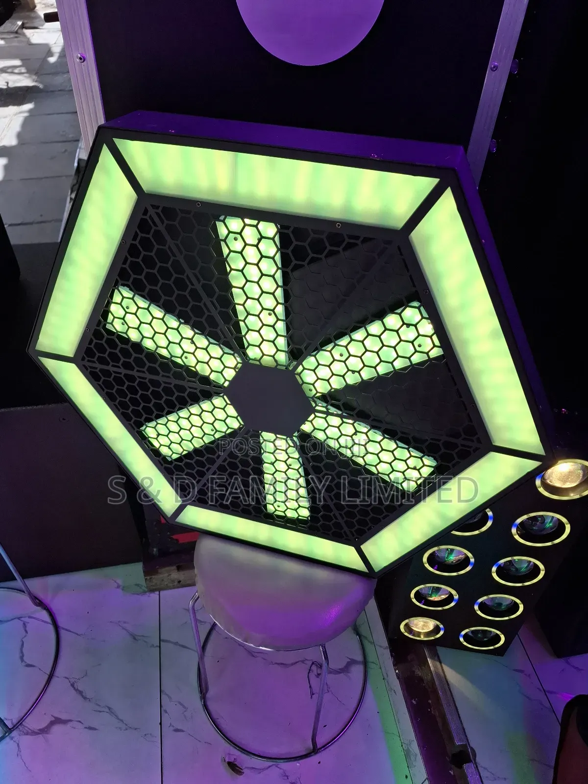 Led Fan Disco Light