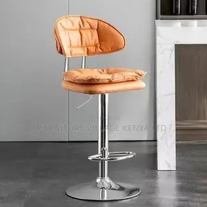 Office Stool: Rotatable Upholstery Counter Office Stool