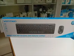 Vention Wireless Keyboard and Mouse Combo With Mouse Pad