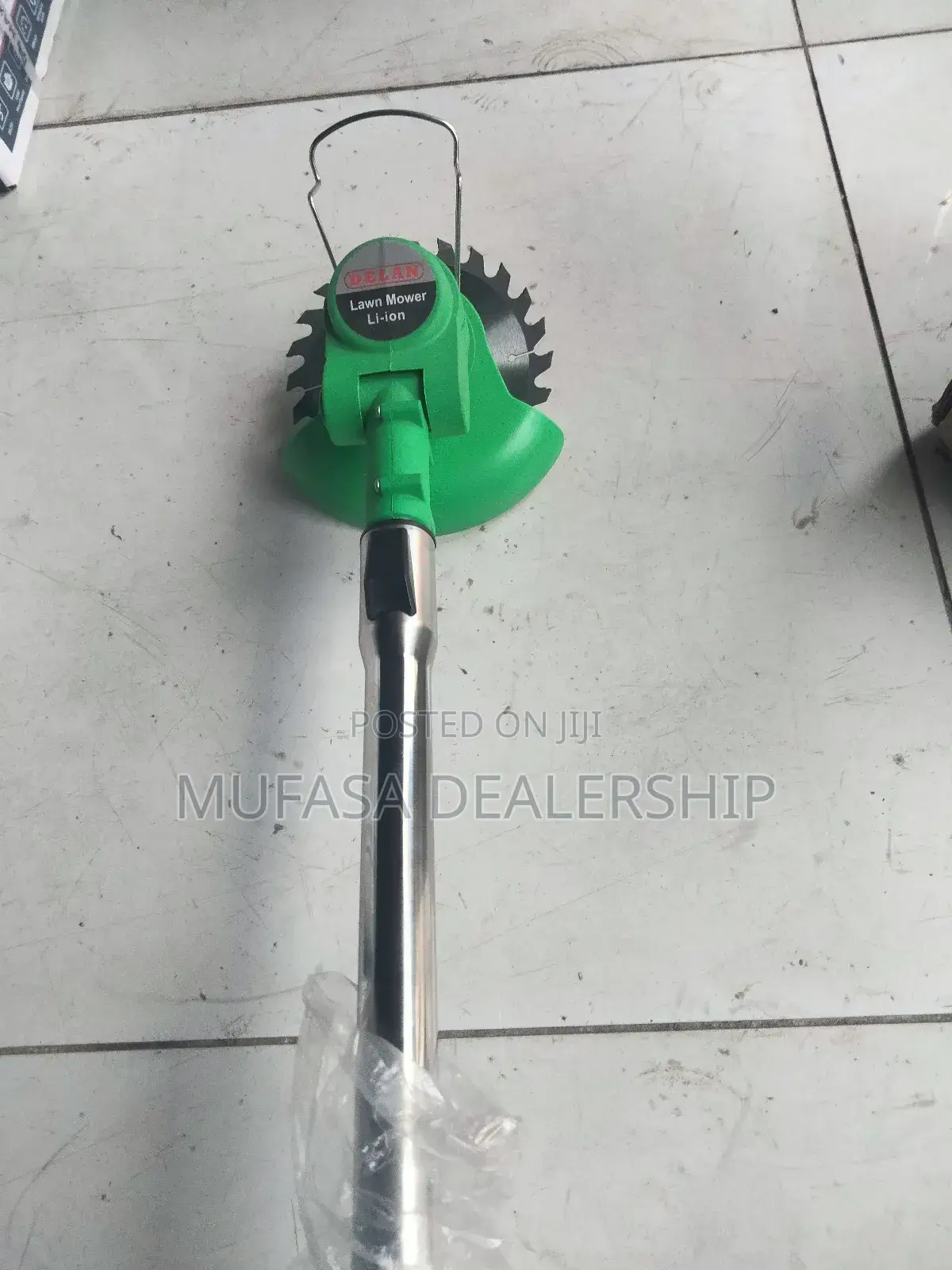 2 Blade Brush Cutter Battery Lawn Mower