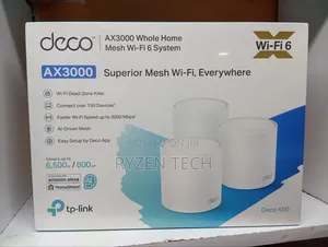 Deco X50 Ax3000 Whole Home Mesh Wifi 6 System