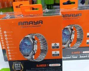 Amaya Asw-01 Smartwatch Sleek Business Style