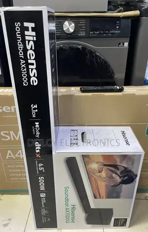 Hisense 3.1ch Soundbar Ax3100q Wireless Subwoofer 500w