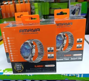 Amaya Asw-01 Smartwatch Sleek Business Style With Bluetooth