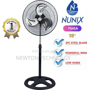 Nunix 16 Inches Free Standing Fan