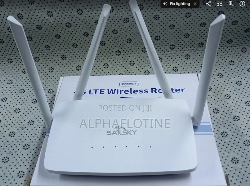 4g Lte Wireless Router 300mbs 4 Antennae