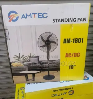 Amtec 18 Inches Ac/Dc Standing Fan