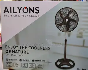 Ailyons 18 Inches Standing Fan