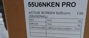 Hisense Tv 55" U6 Pro