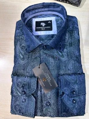 Executive Men Presidential Plus Size Turkey Floral Shirts