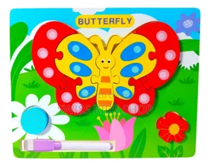 Kids Jigsaw Puzzles With Writing Board