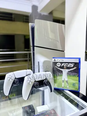 Ps5 Slim 1tb Disc Edition With 2 Controllers Fc25