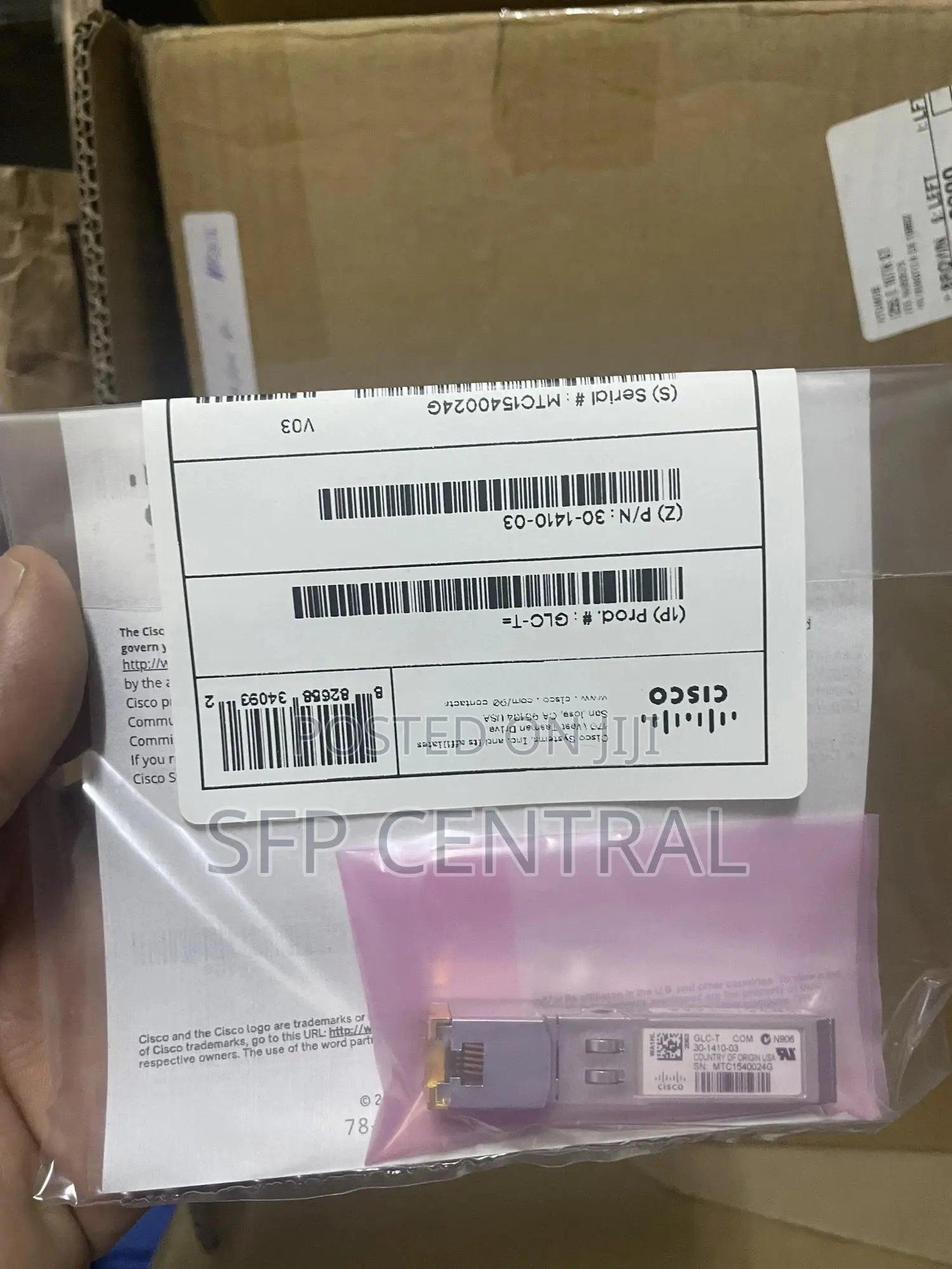 Cisco GLC-T 1000base-T SFP