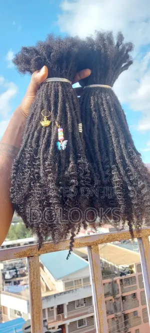 Curly Ends Natural Dreadlocks// Dolooks 8mm X 16inches Long