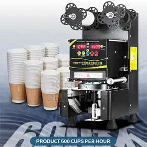 Coffee Hot Drinks Seal Cup Sealer Milk Tea Sealing Machine