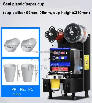 Customizable Diameter for Beverage Film Packaging Cupsealer